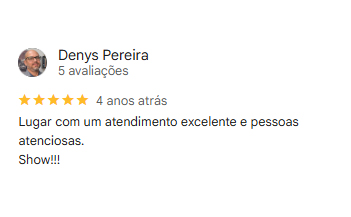 Avaliação Google 2